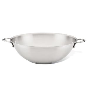 Rachel Ray 14-Inch Stainless Steel Induction Wok