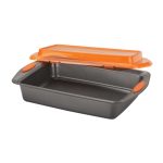 Rachel Ray 9-Inch x 13-Inch Nonstick Rectangular Cake Pan with Lid