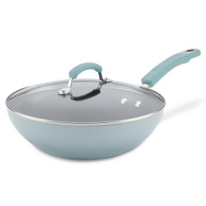 Rachel Ray 11-Inch Classic Brights Nonstick Covered Stir Fry